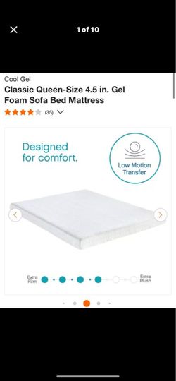 Cool Gel Classic Queen-Size 4.5 in. Gel Foam mattress