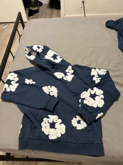 Authentic denim tear hoodie