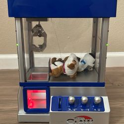Blue Mini Claw Machine