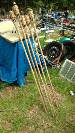 Tiki torches