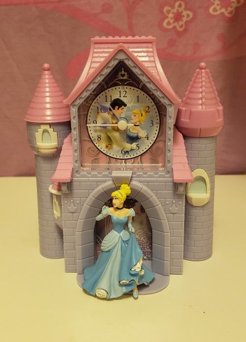 Princess Clock And Bank