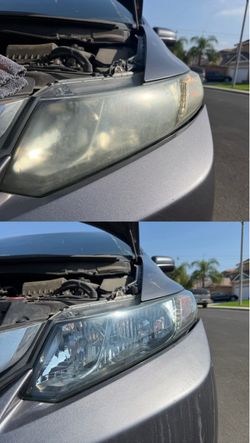 Mobile Car Headlight Restoration
