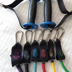 Bodylastics - 6 Weight Bands - Like New - Now $15