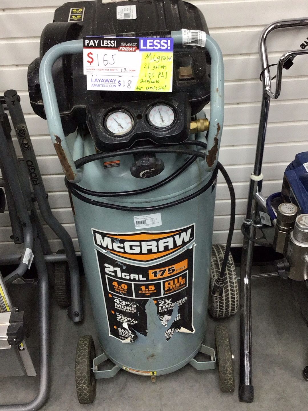 MCGRAW Air Compressor