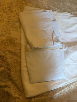 Two standard bedroom blackout curtains
