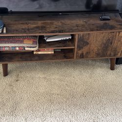 Rustic Wood TV Stand