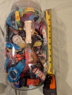 Giant Jar Of Kids Watches!