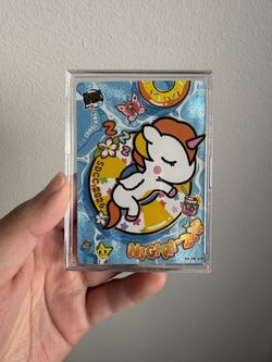 Tokidoki at KAYOU Signed PR Promo Card by Simone Legno SDCC comic con exclusive