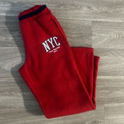 Red Sweatpants 