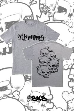 Sticks and Stones Skull T