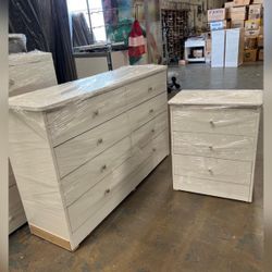Dresser And Nightstand 