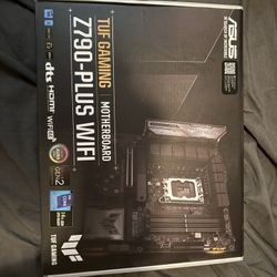 ASUS TUF Gaming Z790-Plus WiFi LGA 1700(Intel 14th,12th &13th Gen) ATX Gaming Motherboard(PCIe 5.0,DDR5,4xM.2 Slots,16+1 DrMOS,WiFi 6,2.5Gb LAN,Front 