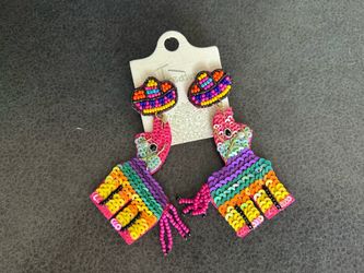 Colorful earrings