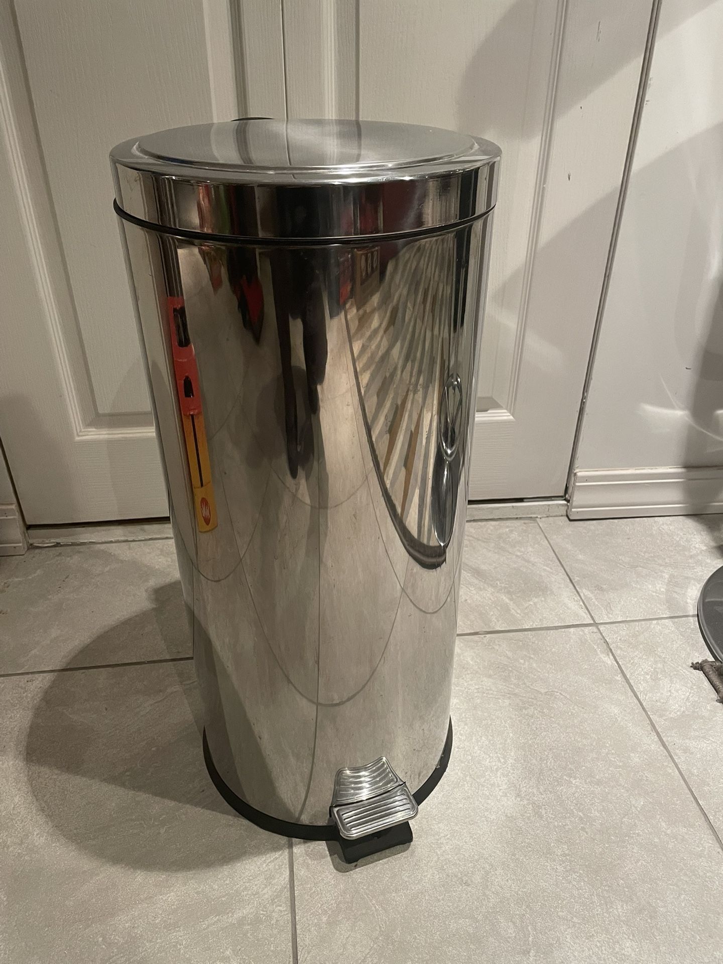 Stainless Steel Kitchen Trash Can 26”x12”