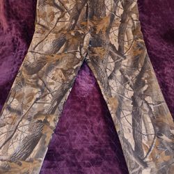 ProGear by Wrangler Men's 48" x "32 REAL TREE HARDWOODS CAMO Heavy Duty Pants.  2XL-3XL?   Like NEW!