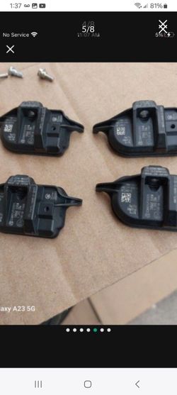 Lug nuts & tpms sensor