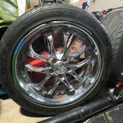 Chrome wheels