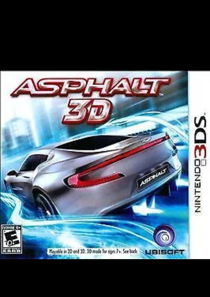 Asphalt 3D (Nintendo 3DS 2011) CIB +