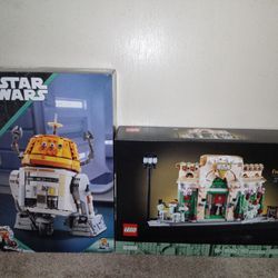 2 BRAND NEW, FACTORY SEALED LEGO SETS "Chopper" 75416, "French cafe" 10362