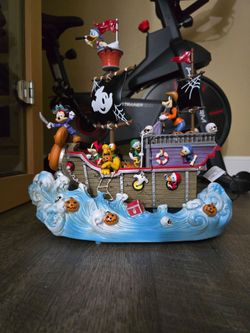 Disney Mickey Mouse Animated Halloween Pirate Ship