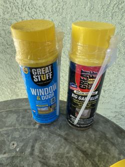 2-Great Stuff window door / Big Gap filler 