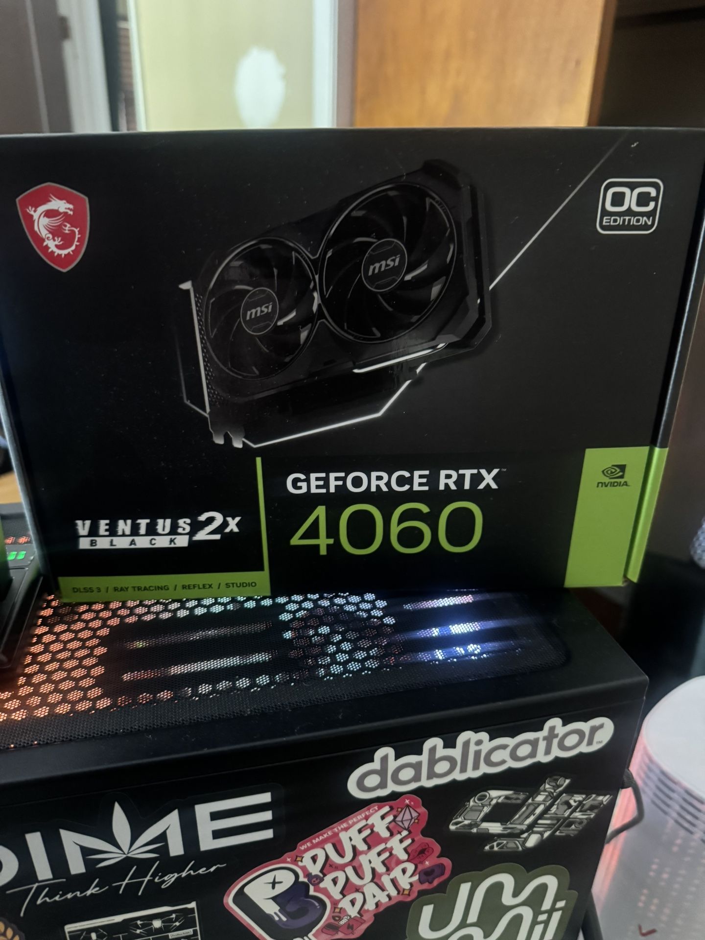 GeForce RTX 4060 VENTUS 2X BLACK 8G OC