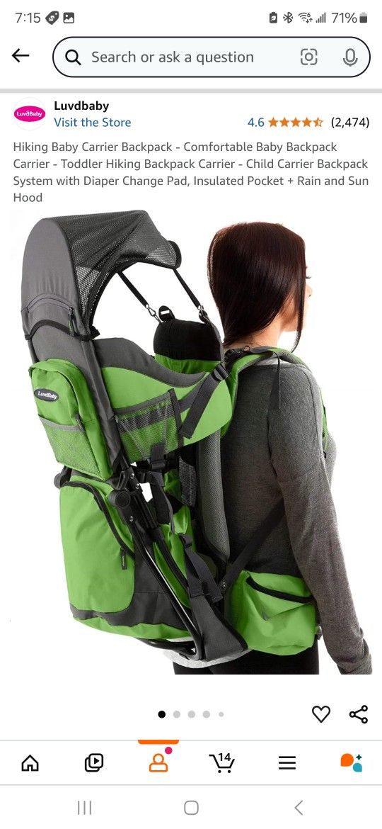 Luvdbaby Carrier Backpack
