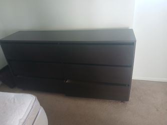 Dresser Wooden 6 Drawers 