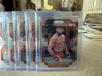 Arman Tsarukyan Rookie Prizm Silver