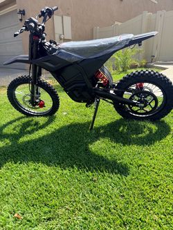 Cemoto 72 V Electric Dirt Bike wheelie king 17inch front tire  /14 inch rear tire