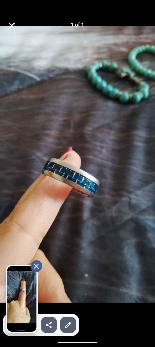 Stainless Steel Ring Size 12