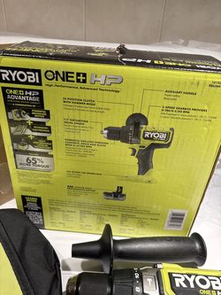 New Ryobi ONE+ HP Brushless 1/2 in. Hammer Drill Kit