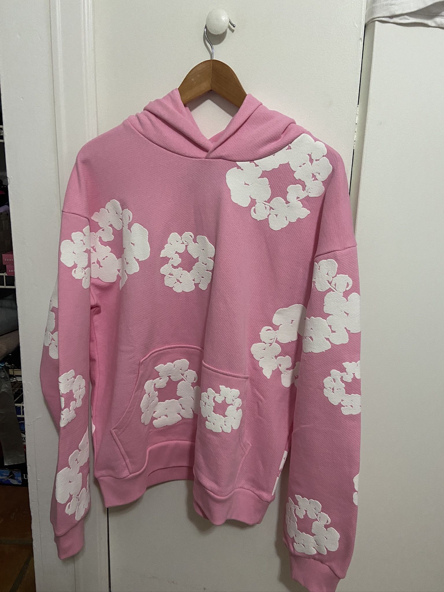 Denim Tears Hoodie (Pink)