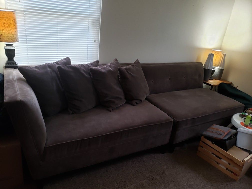 2pc Grey Sectional FREE