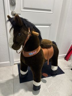 PonyCycle Ride-On Plush Horse Toy