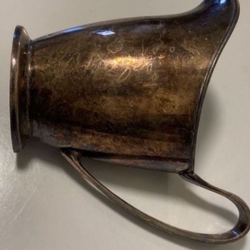 PairPoint Sheffield 0313 Vintage Art Deco Silver Creamer 4.75 " Tall USA