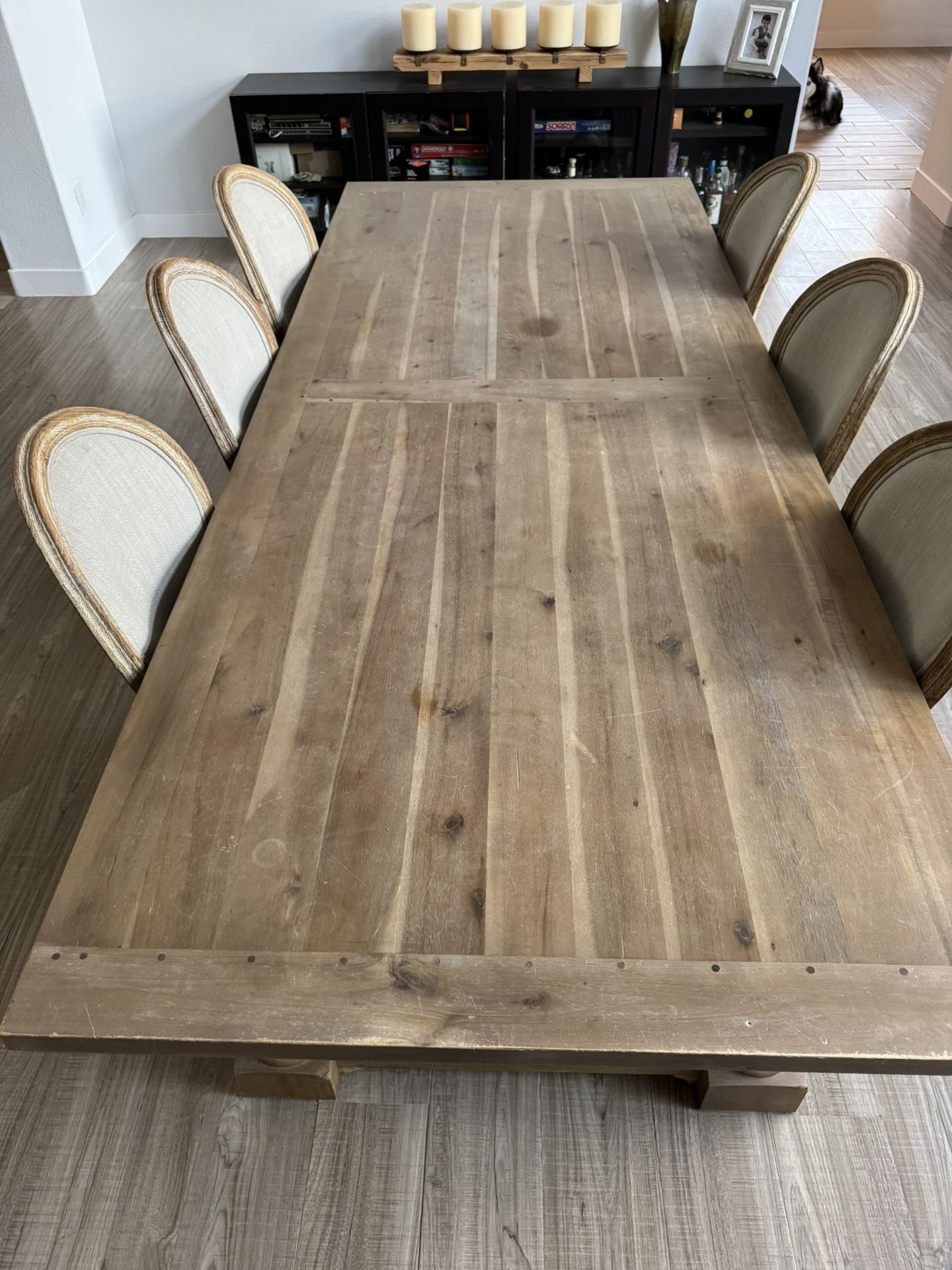 Restoration Hardware Dinning Table & Chairs