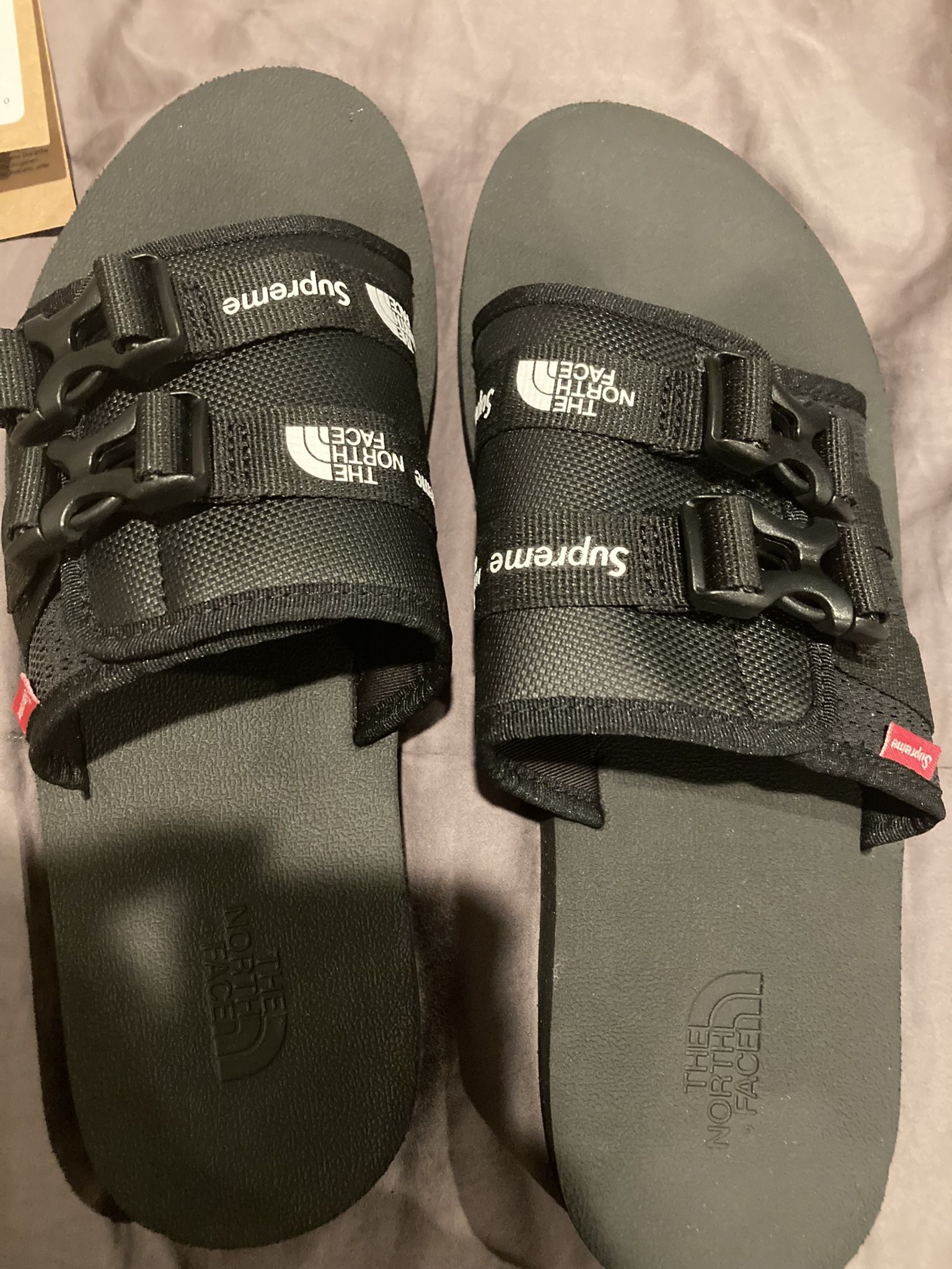 Supreme North Face Slides 