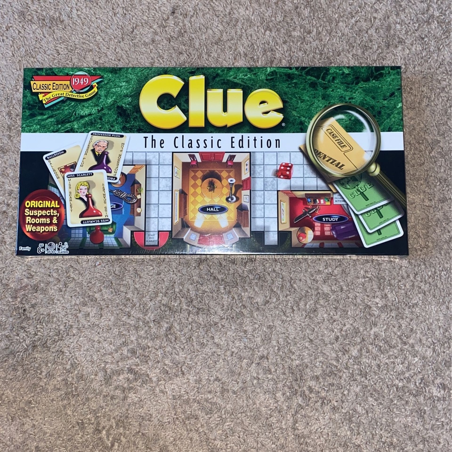 Clue! Board Game