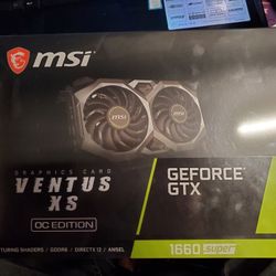 MSI 1660 Super GTX