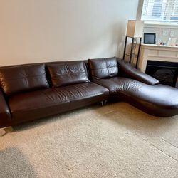 Upscale Leather Couch From Kasala