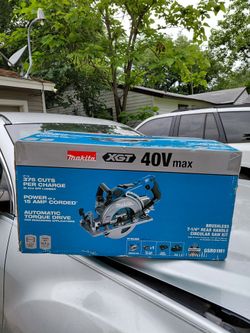 XGT Makita 7-1/4" Circular Saw Kit 40v