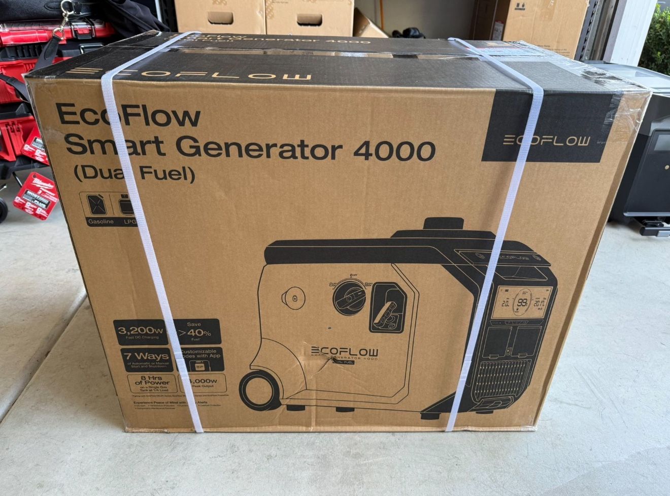 Ecoflow Smart Generator 4000 Brand New Unopened - toquedesaborminas.com.br