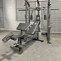 Multifunctional Smith Machine w FID Bench - $699+tax!