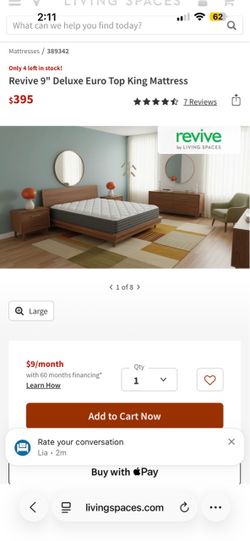 Brand new Easter king mattress