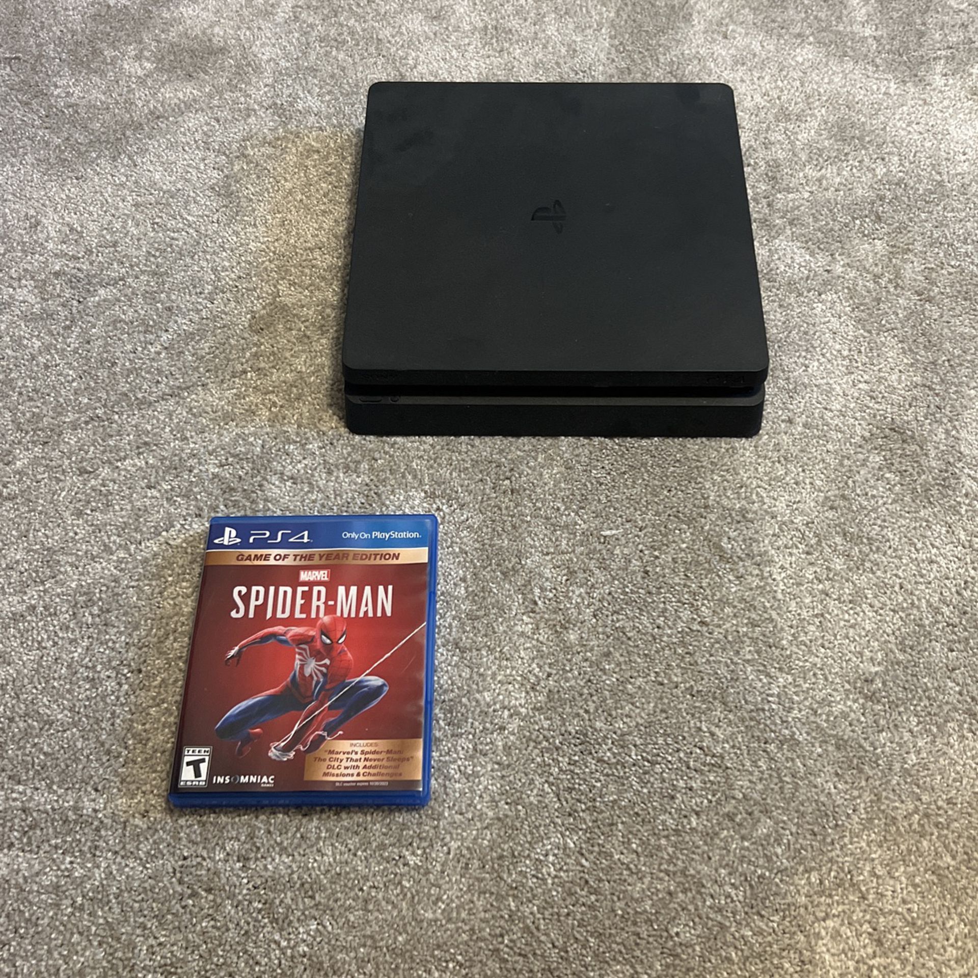 PS4 Slim Console + Game