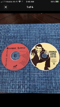 HTF Set Of 2 George Lopez Original CD’s (Early Days)