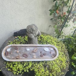 18" 5 Wick Coffee Doughbowl Candle Centerpiece