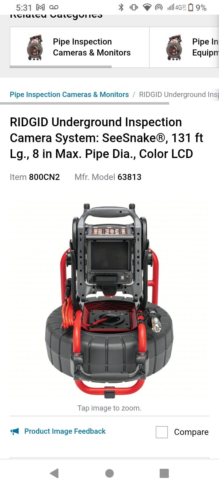 Ridgid Seesnake