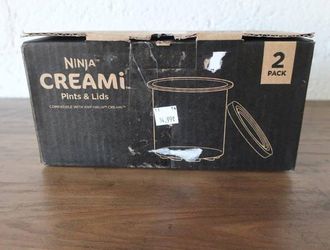 Ninja CREAMi Pints & Lids (2 PK) XSKPL2BRN for Sale in Mesa, AZ